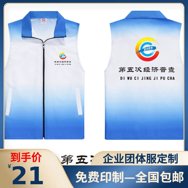 Национальная экономическая перепись Волонтерская жилета