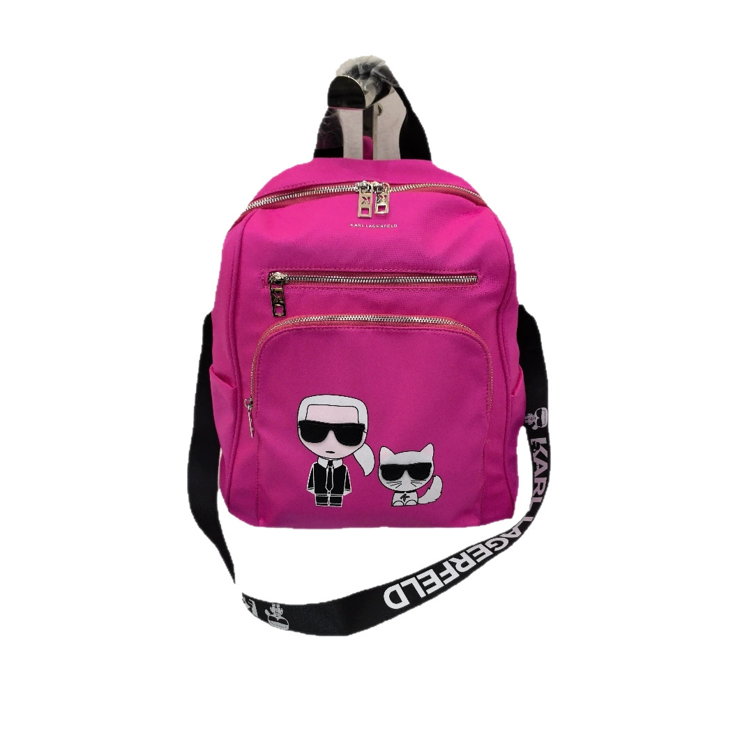 Cartoon backpack, capacious shoulder bag for leisure