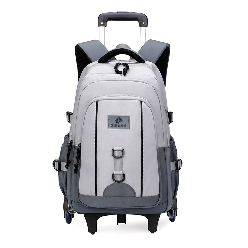 Nueva mochila de tirón para estudiantes de primaria 3 - 6 grados mochila de estudiantes de secundaria mochila de escaleras