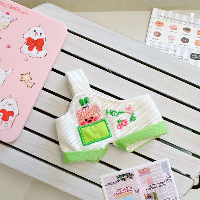 单件背带裤白色 10厘米