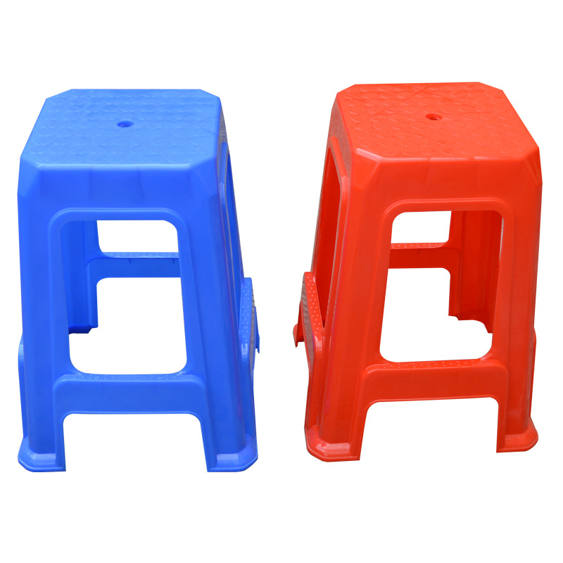 金瑞达塑料高方凳子塑料椅子四方高脚凳大排档加厚专用流水线专用