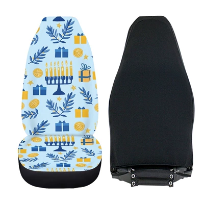 Universal seat cover | non-slip backing. This set includes two pieces