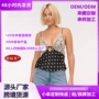 v领露背跨境蕾丝小衫