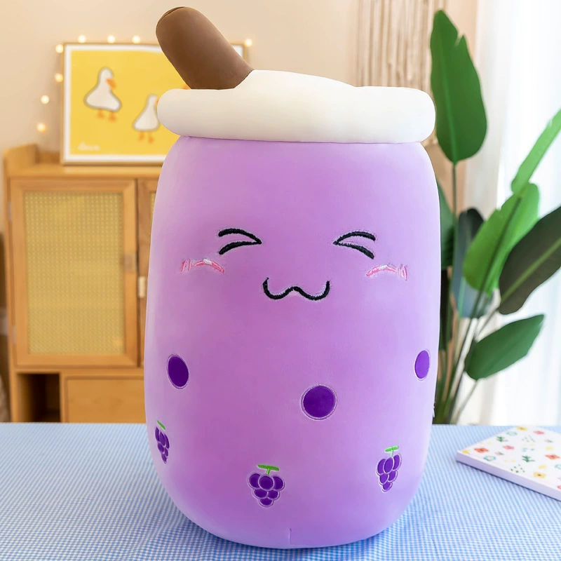 Плюшевый игрушечный напиток Bubble Tea Ye Ye Shang, 24–70 см, вариант с наполнителем, милый подушкообразный кукольный игрушка