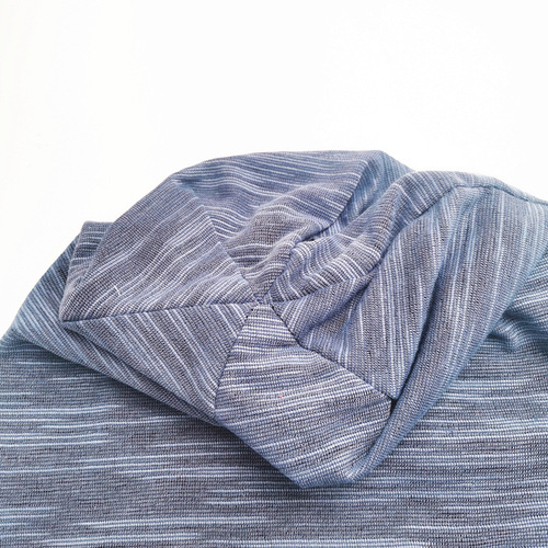 Trendy hat women's summer thin gradient striped headscarf air-conditioning confinement chemotherapy pile nightcap warm head protection factory