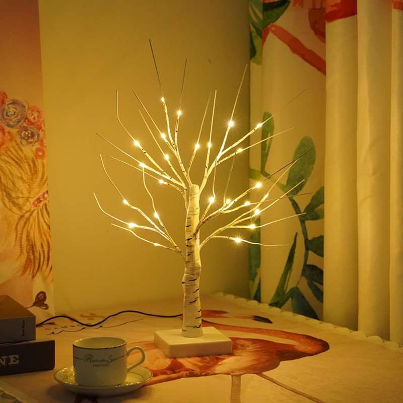 Simple Style Artistic Tree Plastic Indoor Party Lightings display picture 2