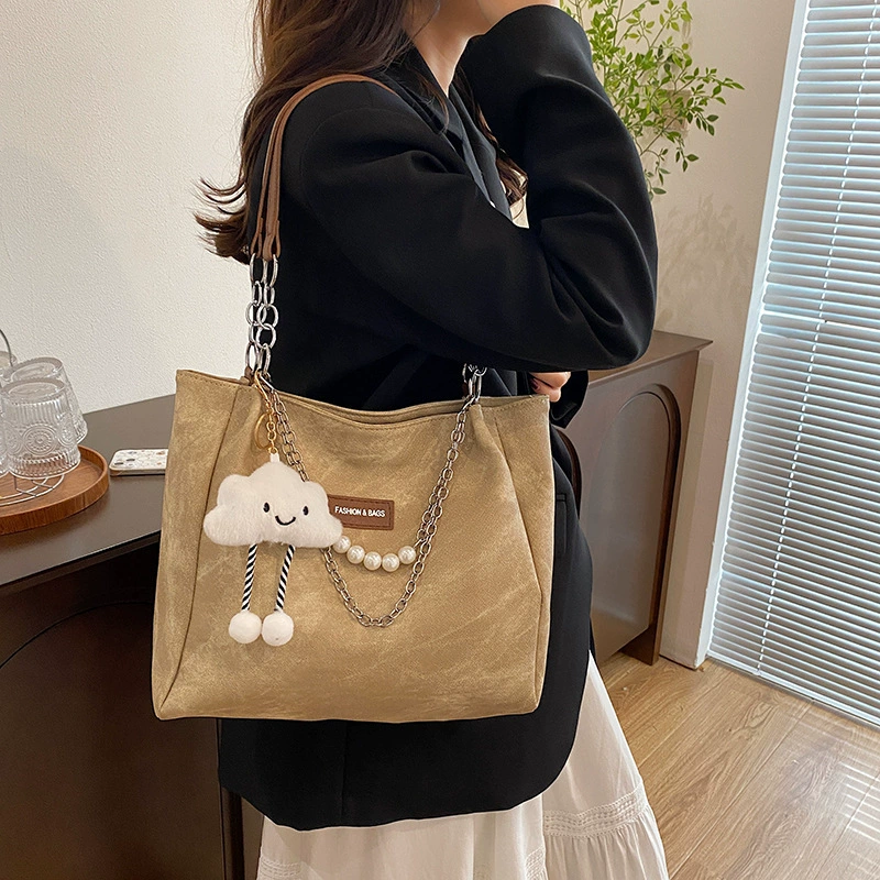 Сумки большой емкости женские новые пригородные модные женские сумки дикие иностранные сумки