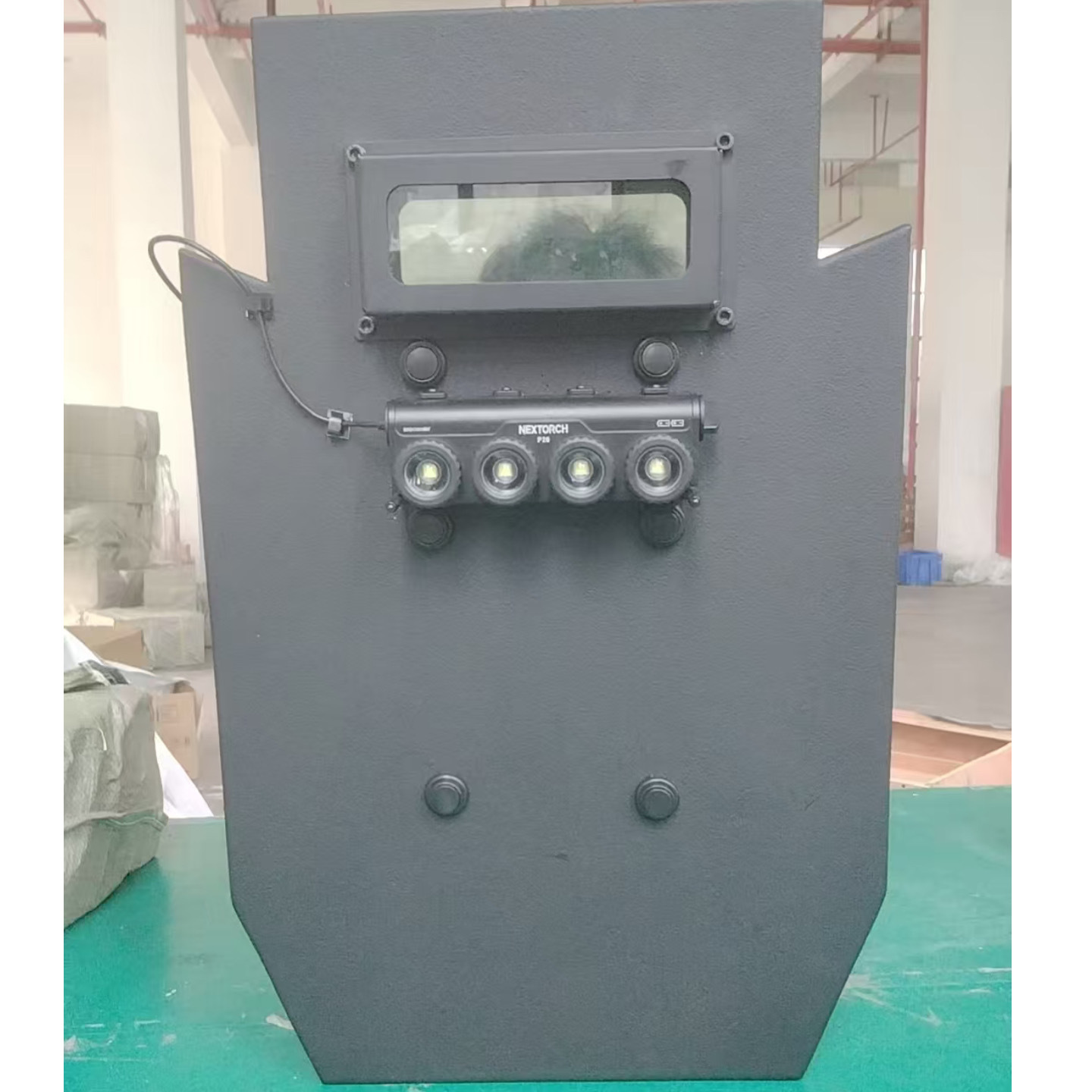 厂家轻便手持 轮式 防弹盾牌 PE  防身防护掩体装甲板 批发可定制