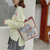 Fashionable double-sided ethnic travel bag one shoulder for leisure, ethnic style