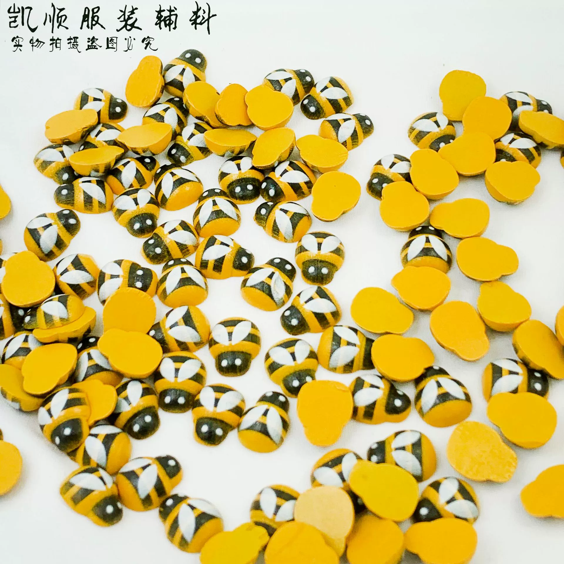 Деревянные садовые украшения: двусторонние клейкие насекомые (жук, пчела), аксессуары для детского творчества и микроландшафта