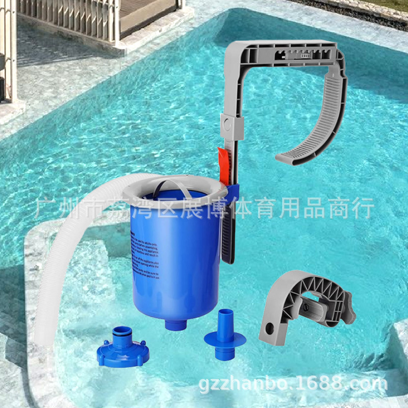 ✅ Limpieza de piscinas nuevos skimmer de piscinas hojas flotantes colector de filtración de residuos de superficie del agua