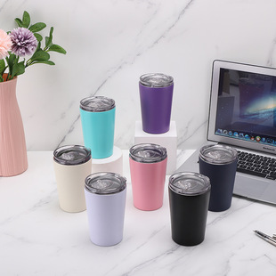 Foreign trade new Amazon vacuum 304 stainless steel double-layer thermos cup Sports Cup portable beer cup wholesale