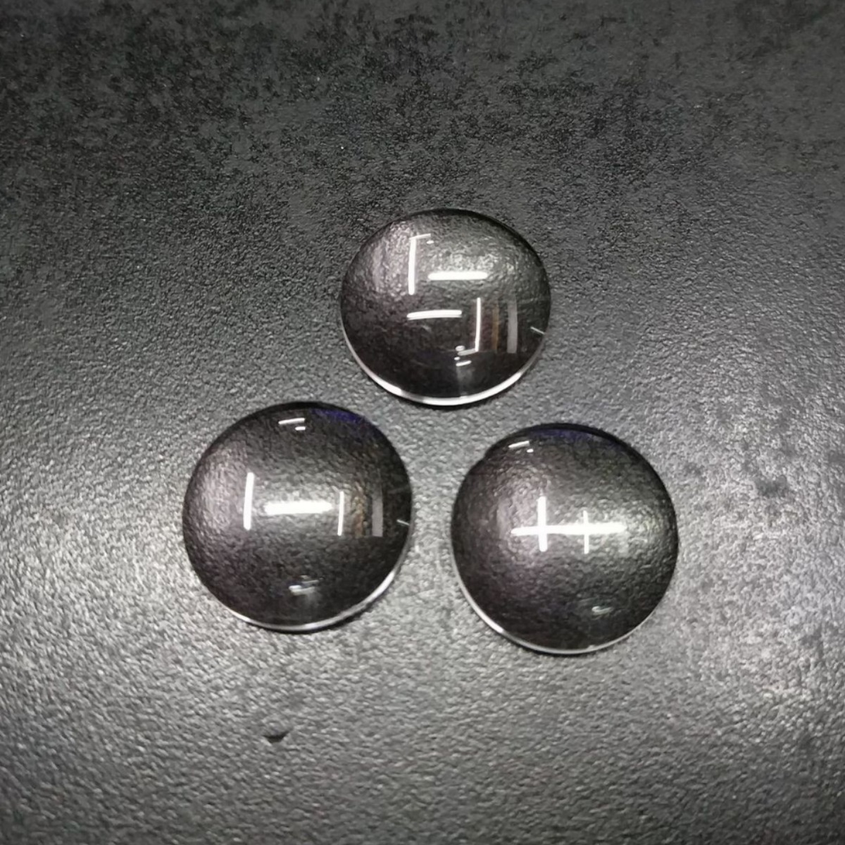 厂家批发雪花灯透镜 成像镜片 LOGO镜片 双凸透镜