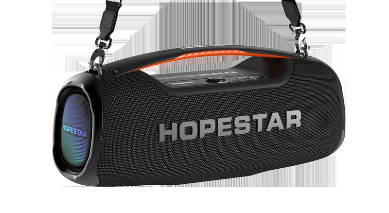 A60屋外携帯無線bluetoothスピーカー携帯ストラップ重サブウーファ超大型戦神100Wマイク|undefined