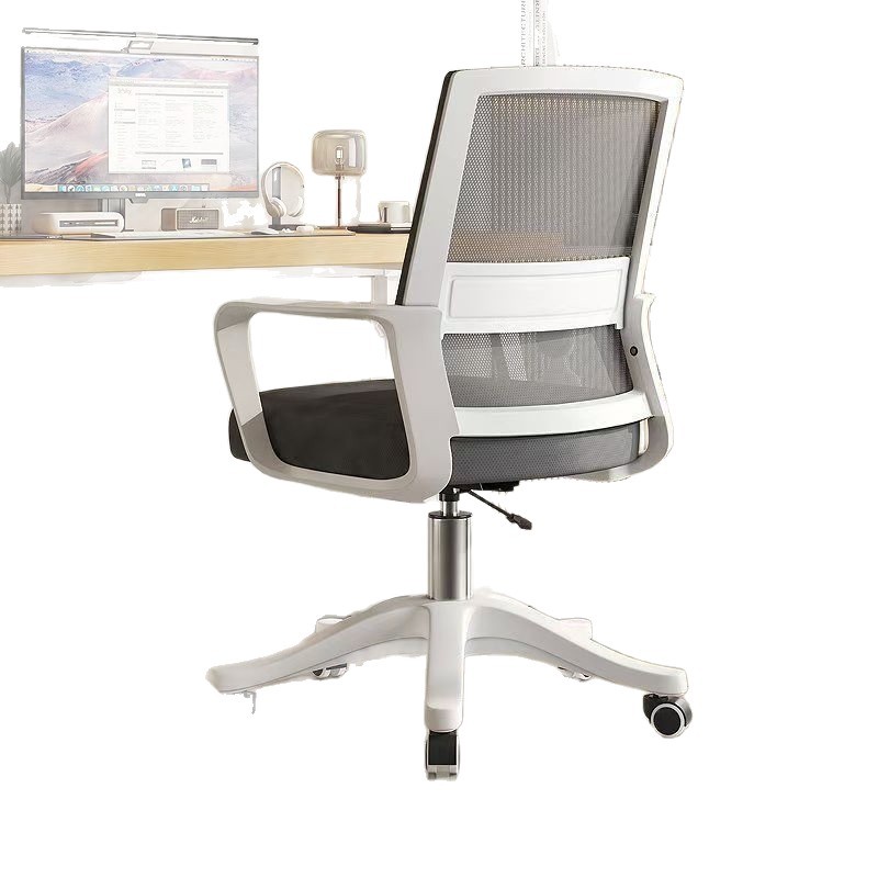 Silla Giratoria de Oficina de Acero Inoxidable, Ergonómica, con Ruedas, para Oficina image 6