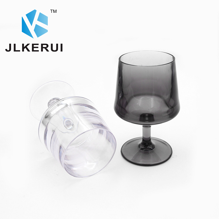 PC no está mal copa de vino de acrílico whisky champán vidrio durable brandy taza de plástico taza de agua