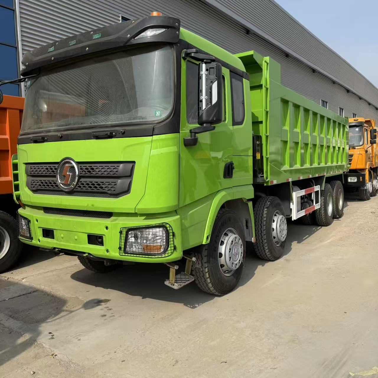 出口豪沃自卸车陕汽渣土重型载货运输车10-12轮矿山自卸工程车