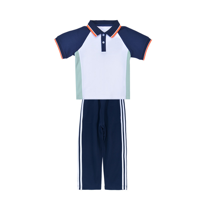 瀾洋貝小学校卒業シーズン幼稚園服装クラス服制服小学生夏服中学生オーダーメード夏|undefined