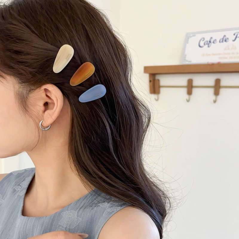 甘くてかわいい酢酸水滴小さなヘアピンサイド前髪ヘアピン女性の春と夏のヘアピンカモノハシクリップ頭飾り bb クリップ|undefined
