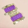 Dark purple [pair] two hands