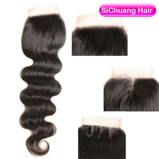 4*4Lace frontal Body Wave Factory in stock Wholesale Front Lace Hair Block