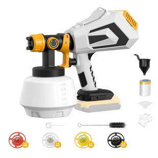 Rn-376 Hvlp Spray Paint Gun, Electric Paint Spray Gun for House Painting, Furniture, Fence