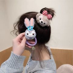 星黛露鈴鐺發繩達菲熊雪莉玫發圈新款網紅可愛頭繩卡通皮筋發圈