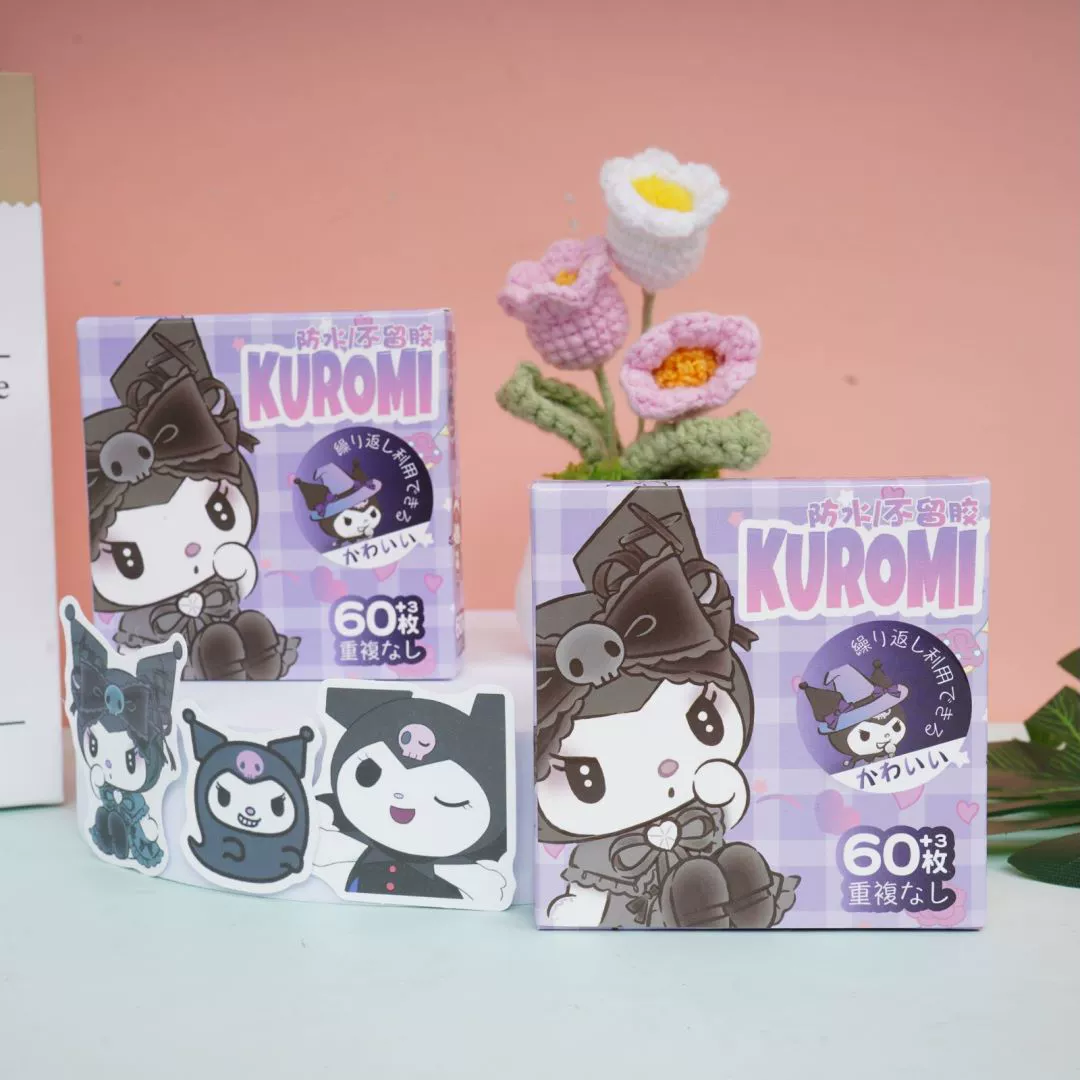 Sanrio, наклейка, подарок высокого качества в коробке