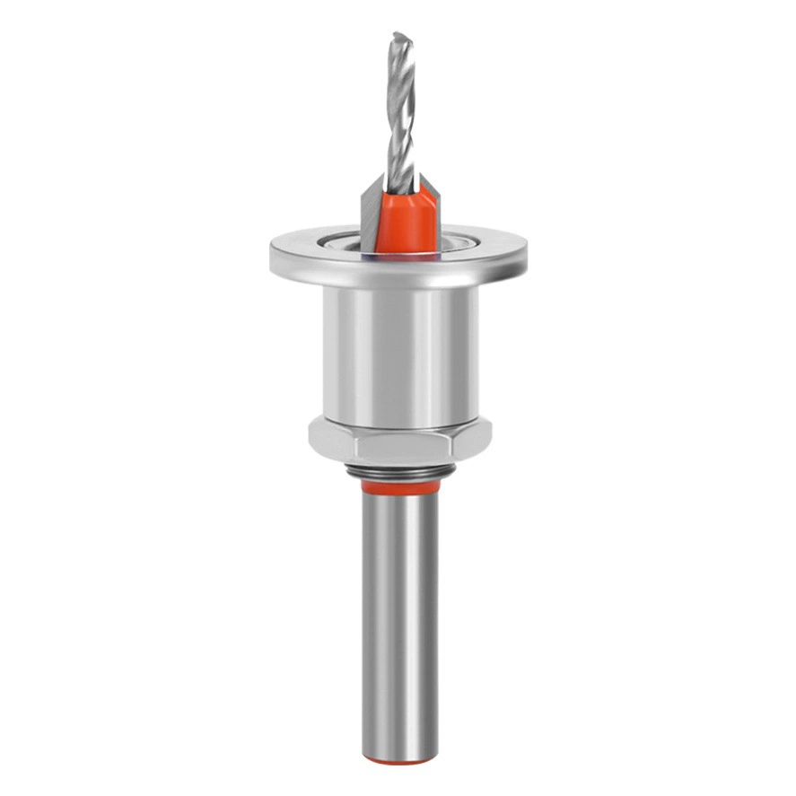 Набор из 8 сверл-саморезов, регулируемое коническое сверло, ступенчатое сверло для винтов, саморезы с головкой из сплава, ступенчатое сверло для установки в дерево.