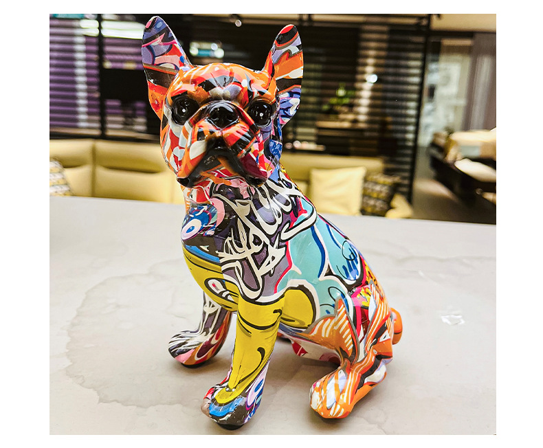 Cartoon Style Dog Synthetic Resin Ornaments Artificial Decorations display picture 2