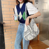 literature Broken flowers Canvas bag Retro Paisley Ethnic style Diagonal The single shoulder bag 2021 student Shopping bag wholesale