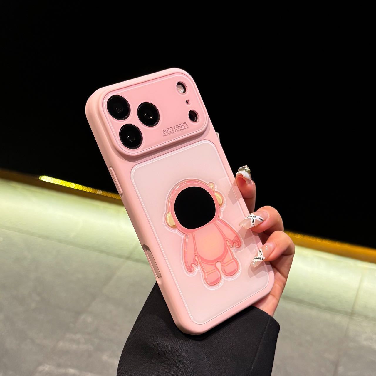 Funda para iPhone de Astronauta 3D de PC, Resistente a Caídas y Antigolpes image 10