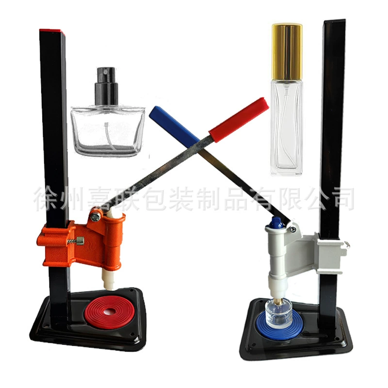 Оптом и в розницу ручного давления байонет флакон духов средний рукав укупорочные машины флакон духов средний рукав машина с хорошим качеством и низкой ценой