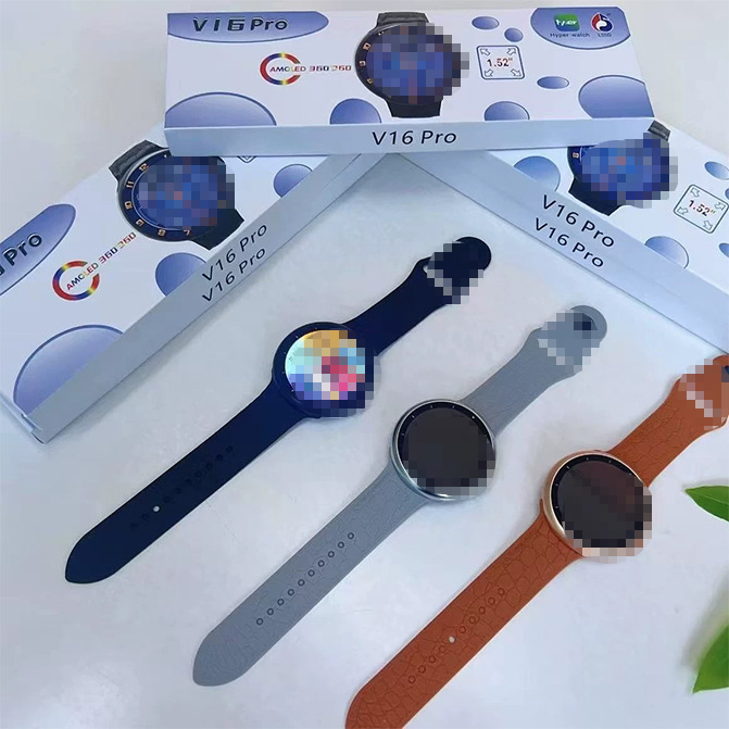 V16Pro Smart Watch Men's Long Battery Life Bluetooth Call Multi-Function Cross-Border New Sports Heart Rate Huaqiangbei