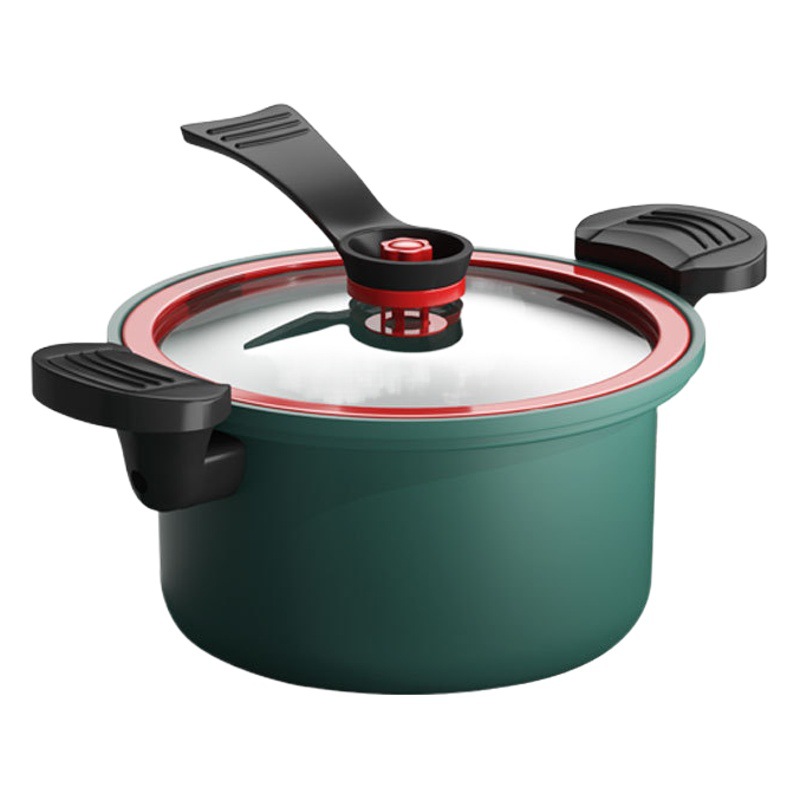 New non-stick pressure cooker micro-pressure smoldering household net red pot multi-use soup pressure cooker micro-pressure cooking pot gift