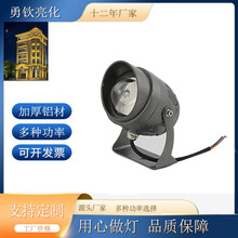 一束光投光灯户外10w聚光射灯楼宇外墙控照灯led圆形楼宇亮化射灯