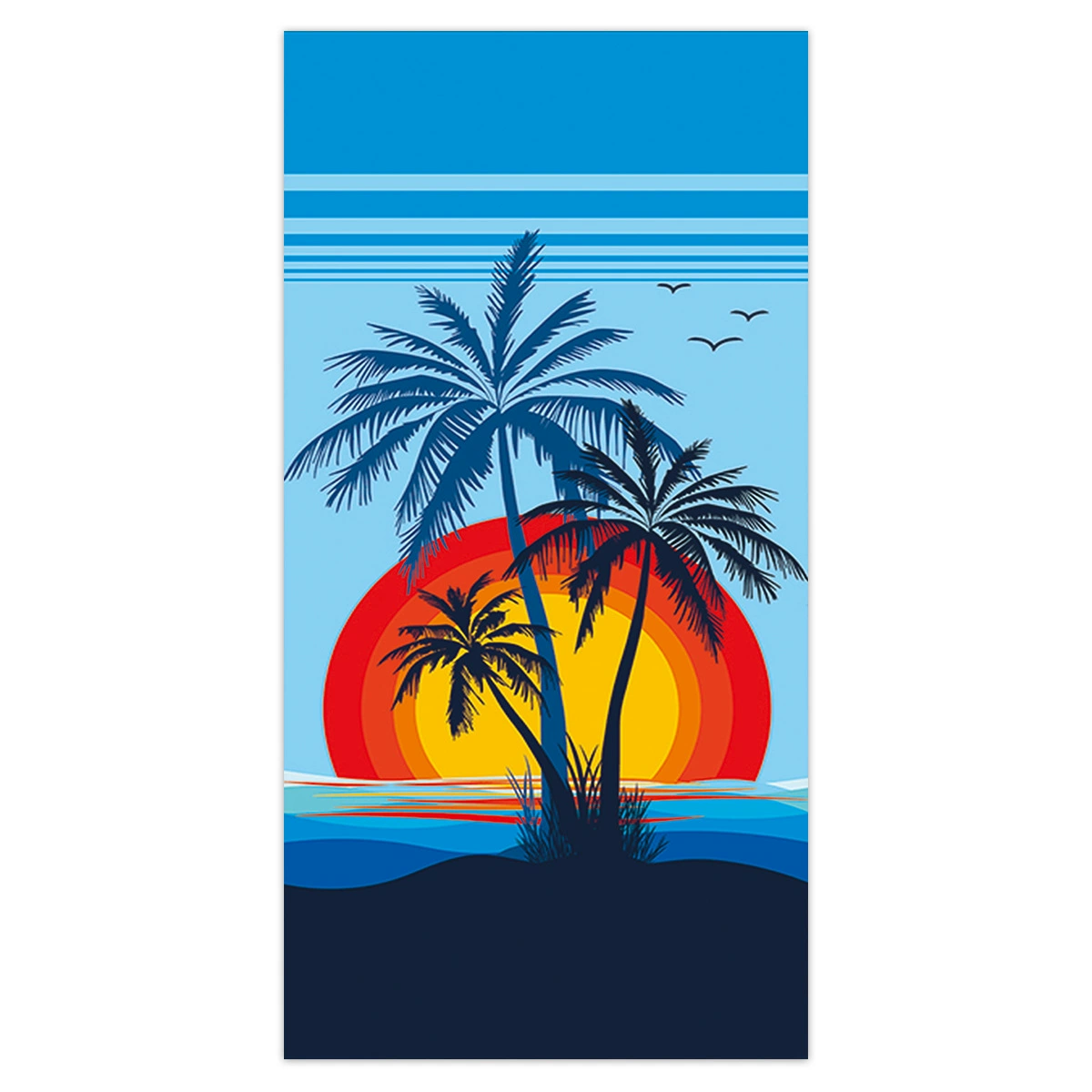 Quick dry double-sided beach cartoon cute bath towel, (Physicals), Amazon