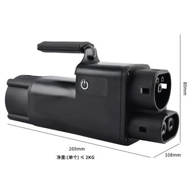 CHA-CCS2 adapter for electric vehicle charging stations, converting Japanese to European standards for DC power (EV şarj adapterləri) - dc-rzo1-250a-ip65
