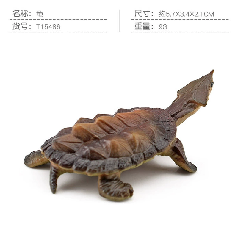 Кросс -граница симуляция дети когнитивный рептилия черепаха модель реальный крокодил черепаха черепаха китайский черепаха украшение игрушки