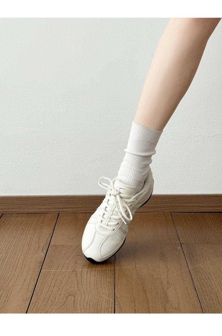 Genuine Leather Slim-waisted Ballet Classic German Training Shoes For Women, 2026 Spring New Versatile Yoga Shoes,_vogvips.com