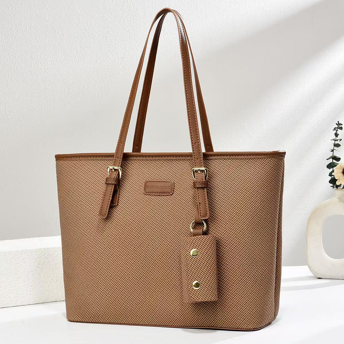 Bolsos de mujer 2025 nuevo bolso de gran capacidad para mujer bolso de cubo de paso de alta calidad bolso de mujer