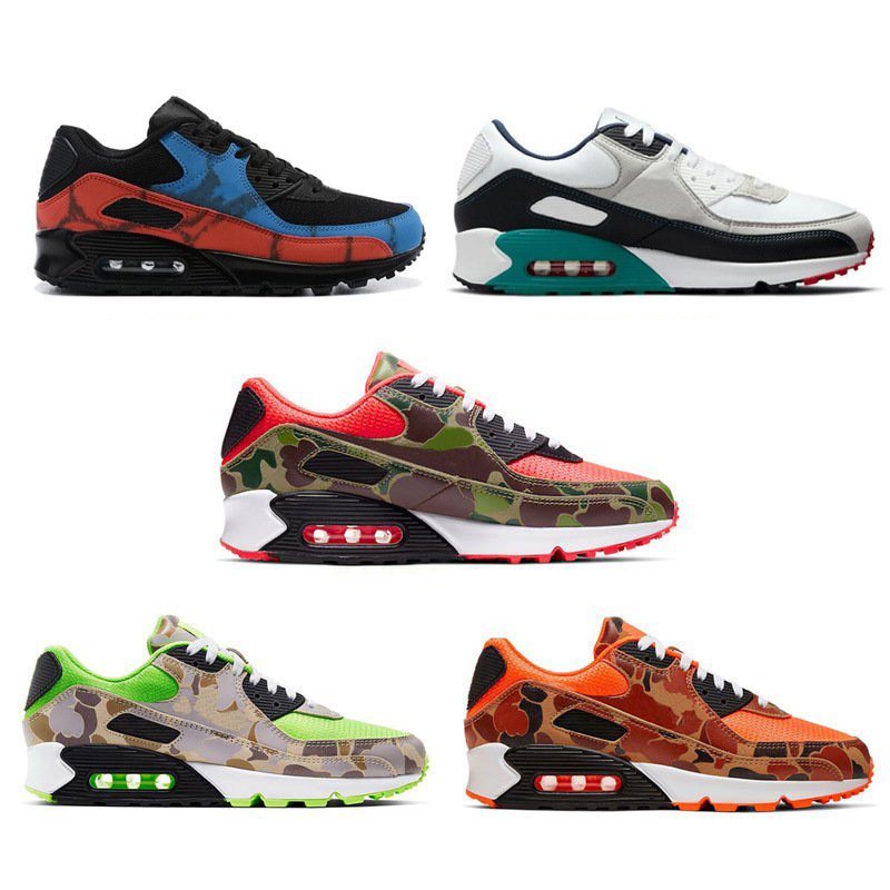 Putian shoes Air Max 90 retro air cushion shoes mesh breathable wear-resistant men's and women's leisure sports running shoes for foreign trade Putian shoes Air Max 90 retro air cushion shoes mesh breathable wear-resistant men's and women's leisure sports running shoes for foreign trade