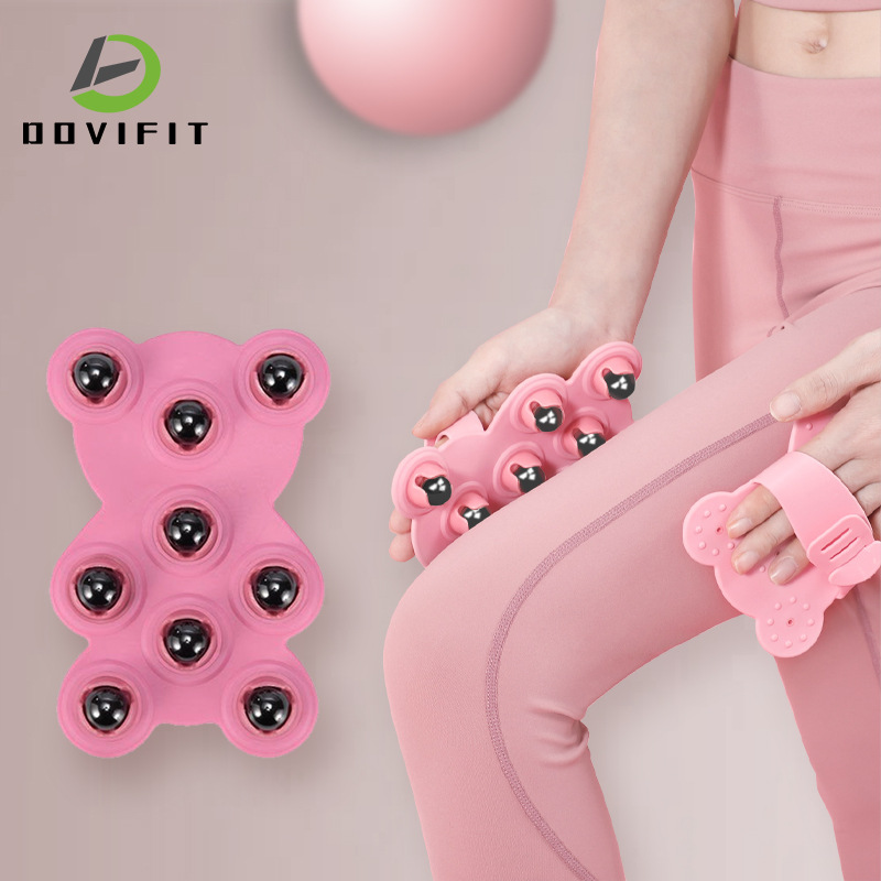 Nueve cuentas masajeador bola magnética bola de acero relajación muscular bola abdominal equipo de cuidado de la salud draga Meridian cepillo