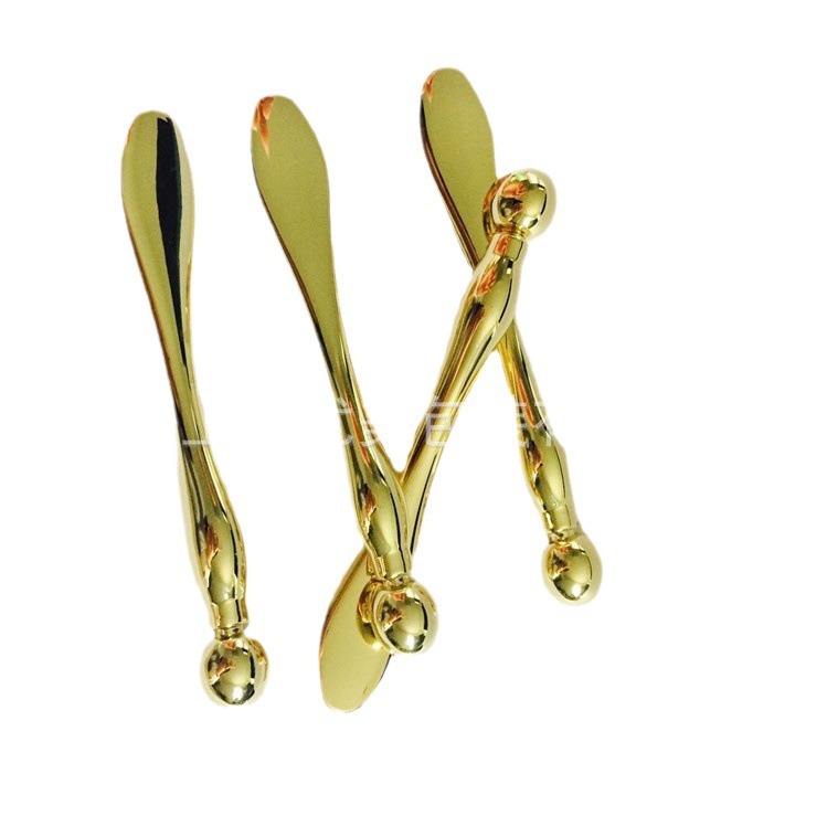 Double-headed Eye Cream Massage Stick Metal Eye Essence Introduction Instrument Roller Ball Beauty Stick Eye Area Skin Massage Stick in Stock