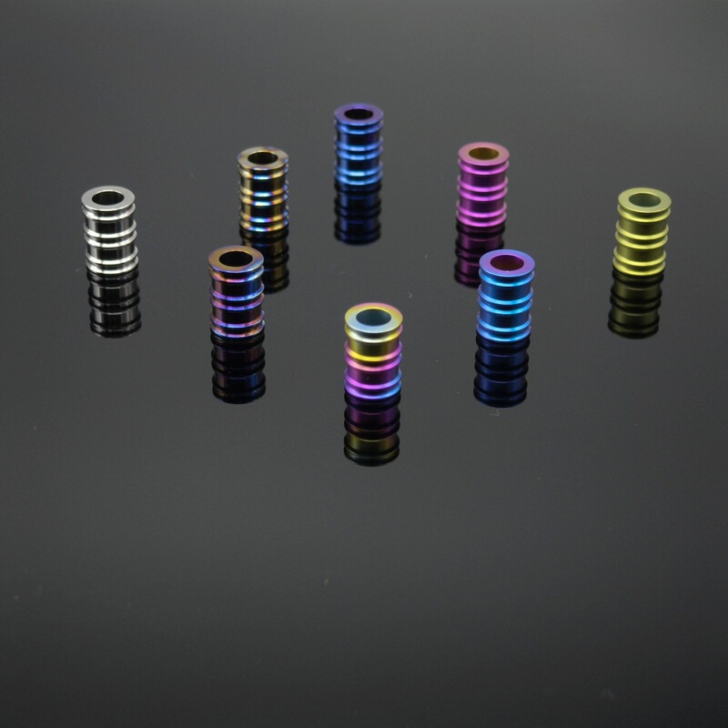 Titanium Alloy Knife Pendant Titanium Metal Paracord Pendant Bracelet Bracelet Spacer Bead Positioning Bead DIY Keychain Flashlight Pendant Titanium Alloy Knife Pendant Titanium Metal Paracord Pendant Bracelet Bracelet Spacer Bead Positioning Bead DIY Keychain Flashlight Pendant