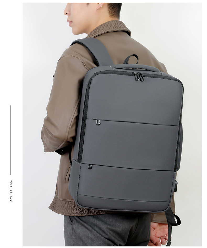 Cross-border business backpacks, multi-functional outdoor travel bags, large-capacity laptop bags, backpacks, logo-printed schoolbags undefined