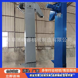水泥装罐上料机 石英砂活性炭输送机 板链斗式提升机图片
