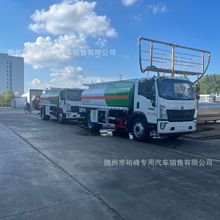 重汽豪沃8吨柴油运输车  罐体容积10立方带大流量加油机 全国发车