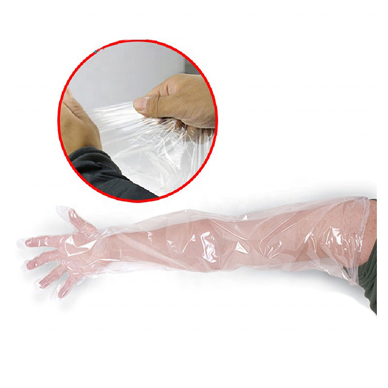 加厚兽用一次性助产长臂加长手套羊牛母猪检查授精兽医接生手套C