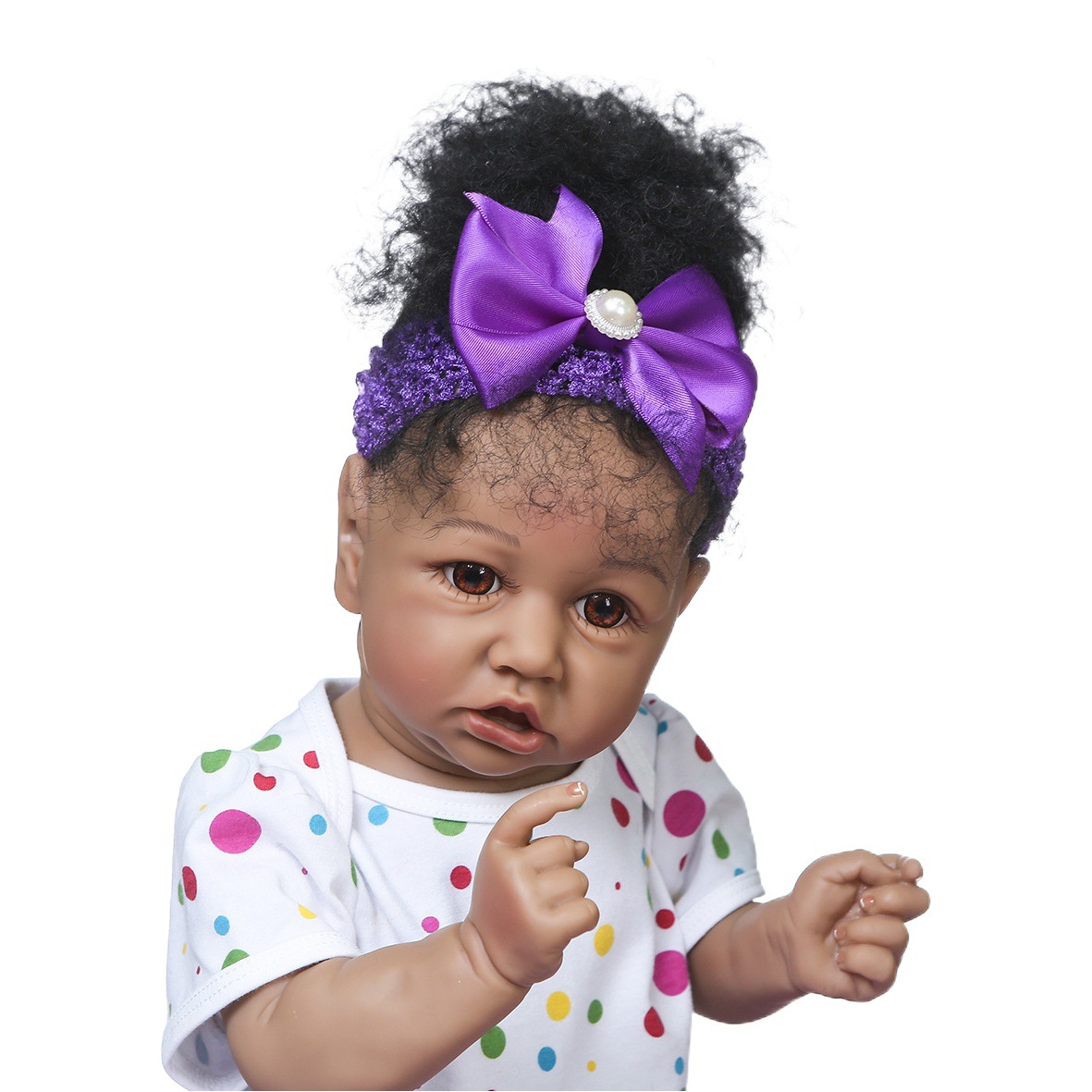 55cm renacido niño Saskia cuerpo completo suave silicona renacido muñeca